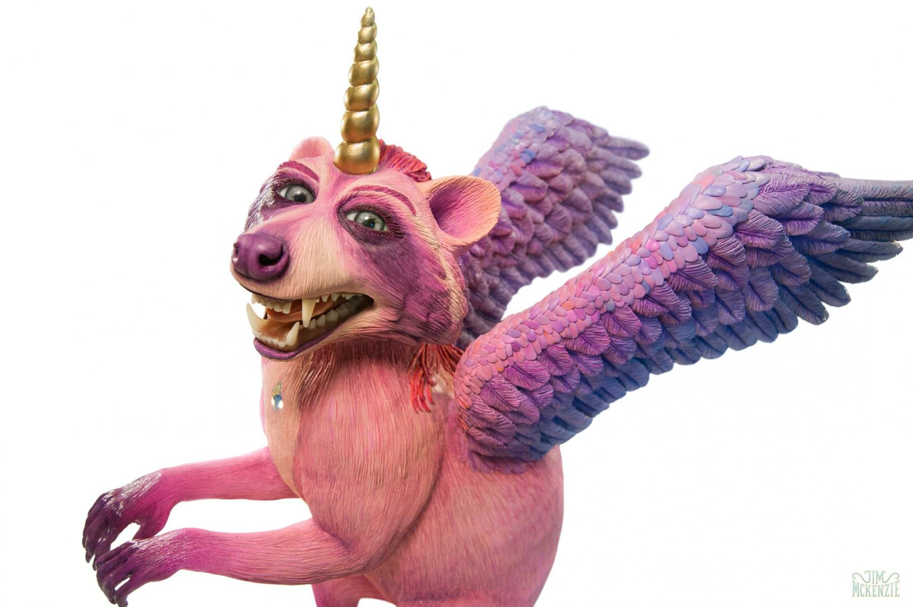 Lost Magic, Jim McKenzie, Jim McKenzie Art, Jim McKenie Artist, Copro Gallery, Puggle art, Pugglepillar, Raccoonicorn, Tim Burton, Whimsical, Alice through the looking glass, Alice in wonderland, Caterpillar, Aardman Nathan Love, Hi-fructose, Surrealism, 